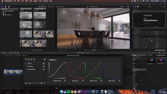HOW TO COLOR GRADE IN FINAL CUT PRO X | COLOR FINALE смотреть онлайн