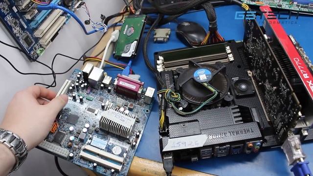 Getechinf #Lab193 - MB Asus Sabertooth Z77 + Bônus Placa Lixo смотреть онлайн