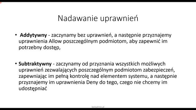 #9 - Nadawanie uprawnień dla zasobów - Windows Server 2016 (Egzamin 70-740) | Tutorial PL смотреть онлайн