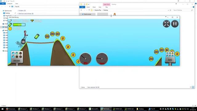 Hill Climb Racing on Windows 10 - Zoom out bug смотреть онлайн