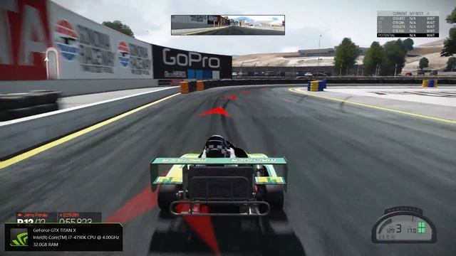 Project CARS Testing on Intel Core i7 4790K EVGA TITAN X SC Testing 3 смотреть онлайн