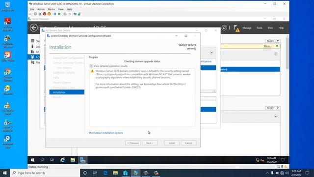 ADC install and configured in Windows Server 2019 смотреть онлайн