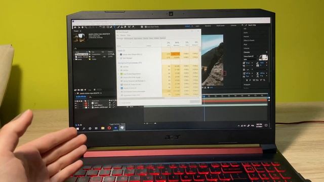 Adobe After Effects Test - Acer Nitro 5 (2021) смотреть онлайн