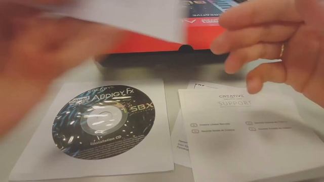 Unboxing SoundBlaster Audigy FX смотреть онлайн
