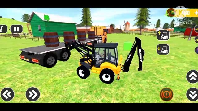Excavator Tractor Simulator - JCB Czay Driver Village Game - JCB Driver Android Gameplay смотреть онлайн