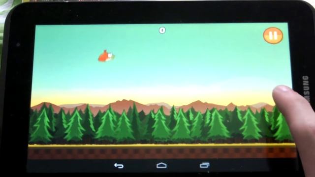 Обзор Clumsy Bird для Android, хорошая копия Flappy Bird смотреть онлайн