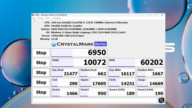 Cara install dan penggunaan crystaldiskmark retro dan crystaldiskmark biasa смотреть онлайн