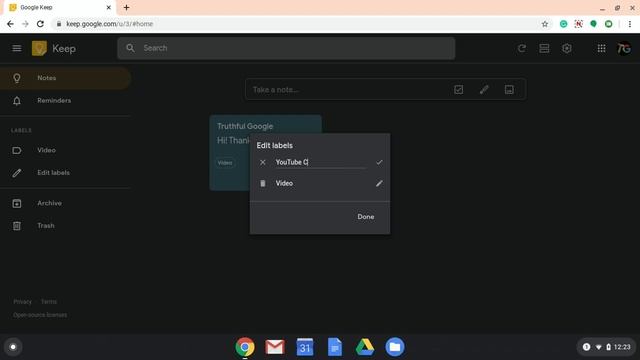 Basics | Google Keep | Chromebook/Mac/Windows (with subtitle explanations) смотреть онлайн