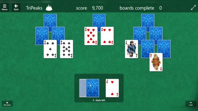 How To Clear A Microsoft Solitaire TriPeaks Board смотреть онлайн