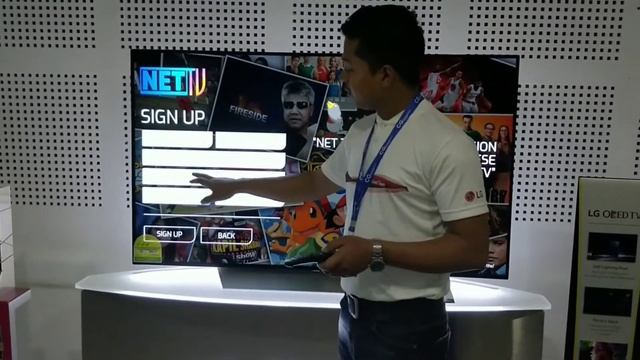 NET TV App on LG Smart webOS TV смотреть онлайн