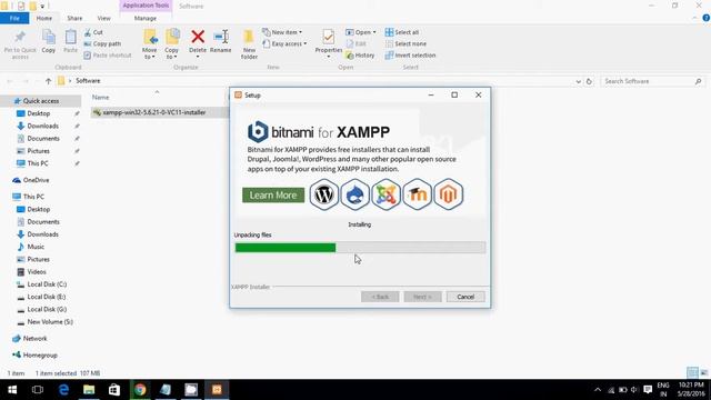 How to install Xampp on windows 8 or 10 смотреть онлайн