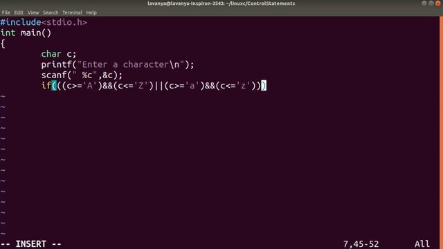 Linux C Program to check Character is Alphabet or Digit or Special Character смотреть онлайн
