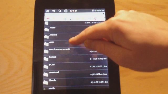 Cruz Reader Review with Kindle App and Android 2.0 (T301) смотреть онлайн