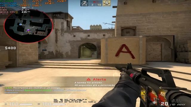 CS:GO : RX 6600M 8GB + Ryzen 5600 - 1280x1024 low senttings смотреть онлайн