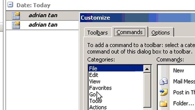 Microsoft Office Outlook 2003 My Internet Call command has disappeared смотреть онлайн