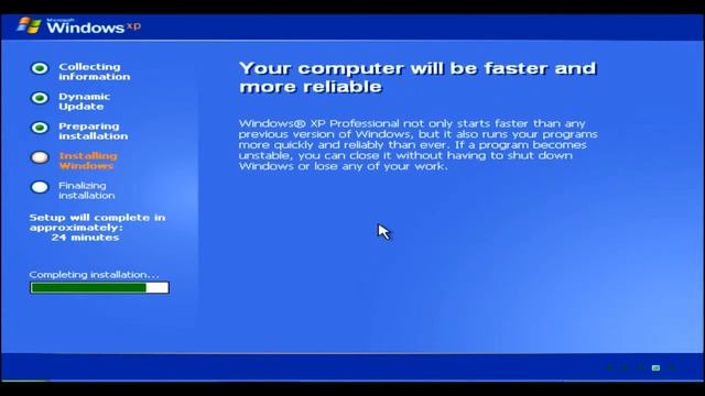 Ето как се инсталира Windows XP.mp4 смотреть онлайн