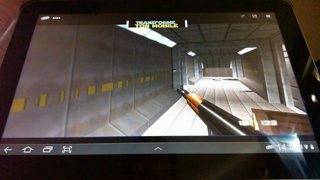 N64 Emulator on Galaxy Tab 10.1 With Wiimote Android смотреть онлайн