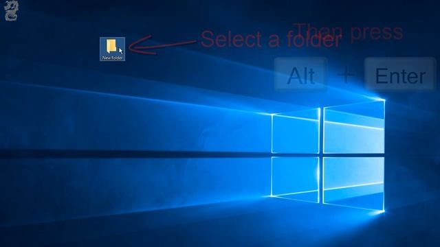 Keyboard Shortcut to Open Properties in Windows смотреть онлайн