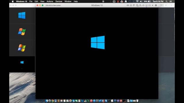 Installing Windows 10 on Parallels Mac смотреть онлайн
