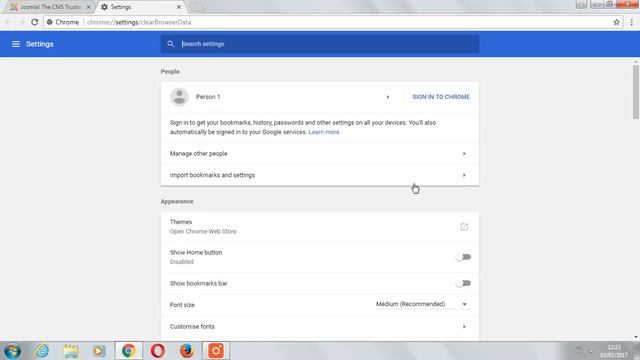 Clear browser cache in Google Chrome (Windows) смотреть онлайн
