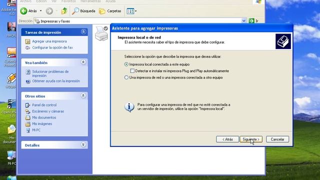 Configurar una impresora смотреть онлайн