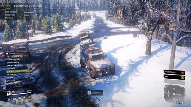 SnowRunner Alaska , Off-road , Jeep Wrangler VS Land Rover Defender 110 смотреть онлайн