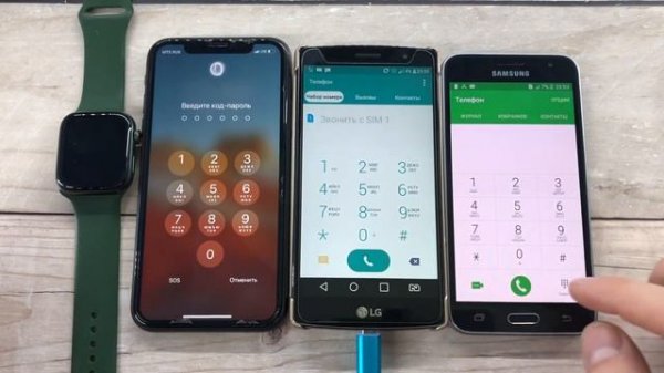 Incoming, Outgoing Call / iPhone 11, Apple Watch 7, Samsung J3, LG G4S/ Mobile Calls