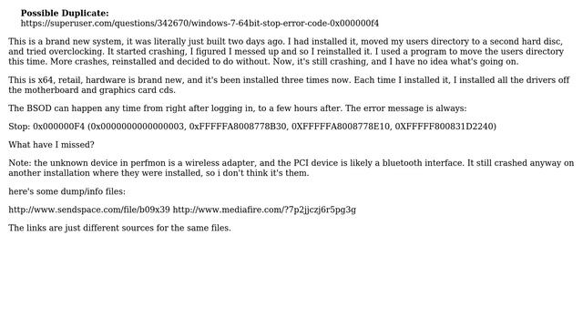Windows BSOD Stop: 0x000000F4 (2 Solutions!!) смотреть онлайн
