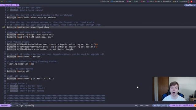Using the i3 Window Manager! смотреть онлайн