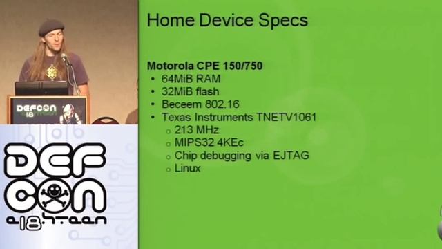 DEFCON 18: WiMAX Hacking 2010 1/4 смотреть онлайн