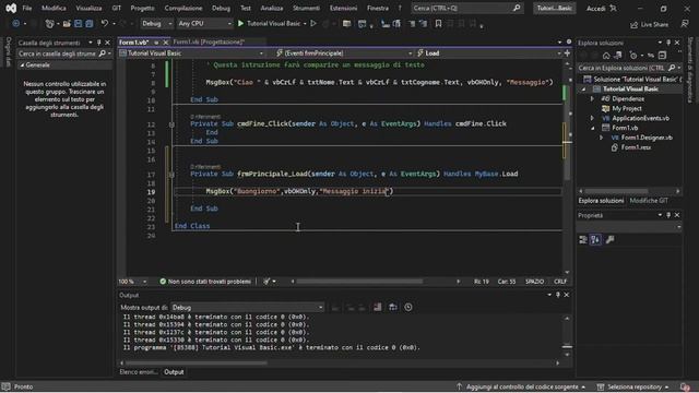 #3 Textbox, Label, TabIndex e Select - Programmare da zero in Visual Basic - Visual Studio 2022 смотреть онлайн