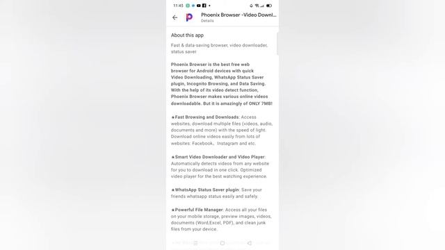 Free Android App to Browse Faster | Phoenix Browser -Video Download, Private & Fast смотреть онлайн