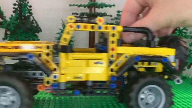 Lego Jeep Wrangler Rubicon set review, 42122, Technic смотреть онлайн