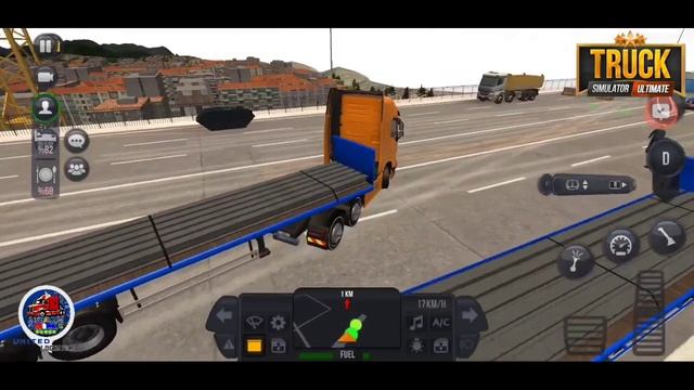 Truck Simulator Ultimate : Android Gameplay | Bridge Construction Complete✓ смотреть онлайн