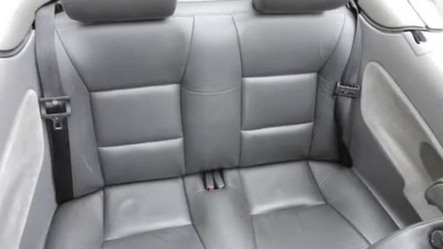 1998 Saab 9-3 White Manual Convertible смотреть онлайн