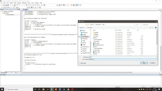 LCD Interfacing 8051 Multisim