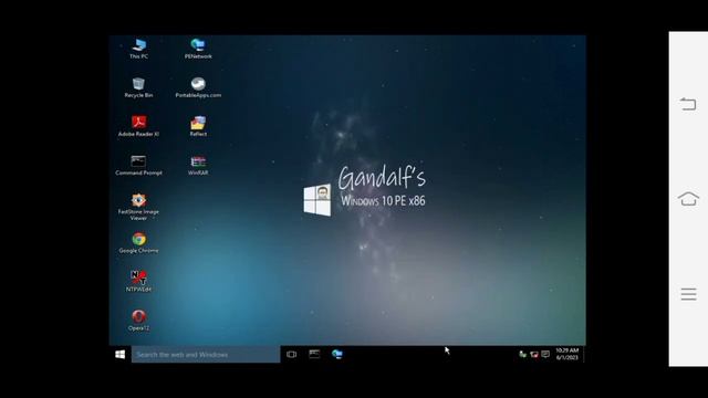 Windows 10 By Gandalf x86 LiveCD In limbo pc смотреть онлайн