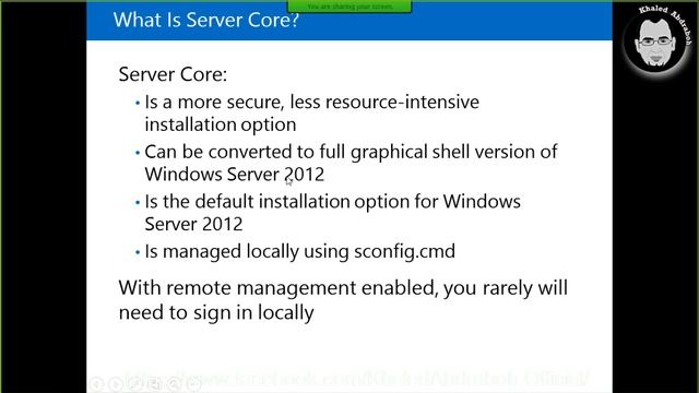 03-Installing Windows Server 2012 By Eng Khaled Abdraboh смотреть онлайн