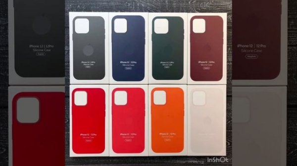 Силиконовый чехол на iPhone 12/12Pro, 12Mini, 12 Pro Max