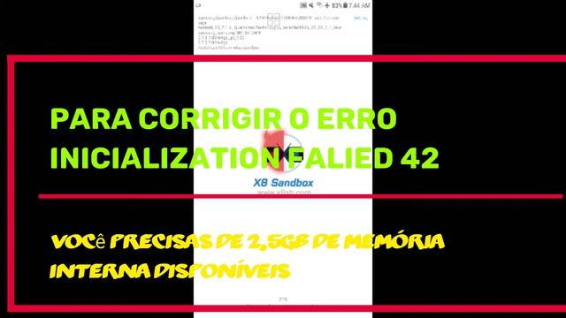 sandbox initialization failed 42 смотреть онлайн