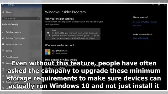 Your PC Might Not Be Able to Run Windows 10 1903 as Microsoft Raises System Requirements After Year смотреть онлайн