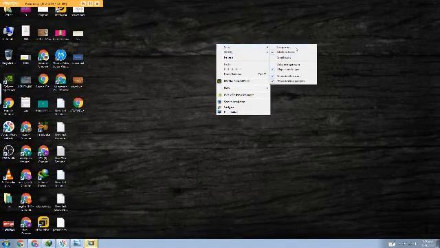 How to sort your desktop large icon in Windows 7 смотреть онлайн