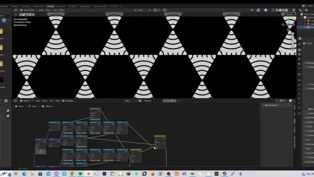 Truchet Tiling Experiment in Blender 3D смотреть онлайн