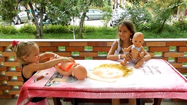 Vlog \ Купаем БебиБон\ Игры для детей \ Влог \BebyBorn смотреть онлайн