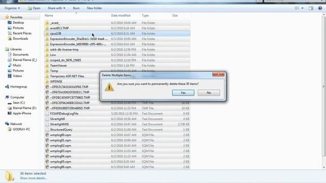 How to Delete Temporary Files on Windows 7 смотреть онлайн