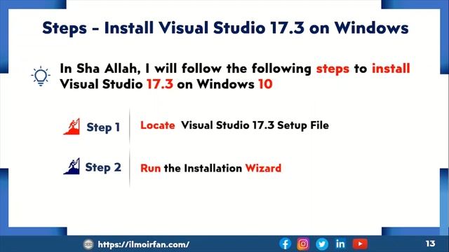 Lecture 5 | Install Visual Studio on Windows | English | 02-09-2022 | Ilm O Irfan Institute смотреть онлайн