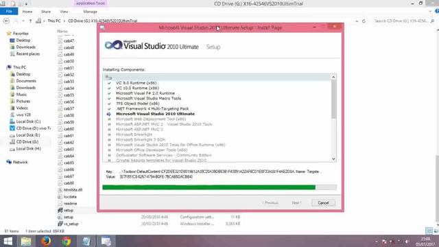 cara instal visual studio 2010 смотреть онлайн