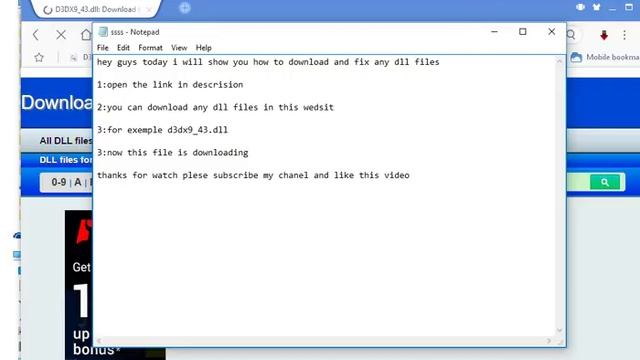 how to download and fix any dll file смотреть онлайн