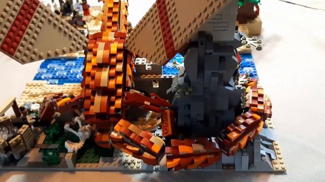 Lego Dragon MOC смотреть онлайн
