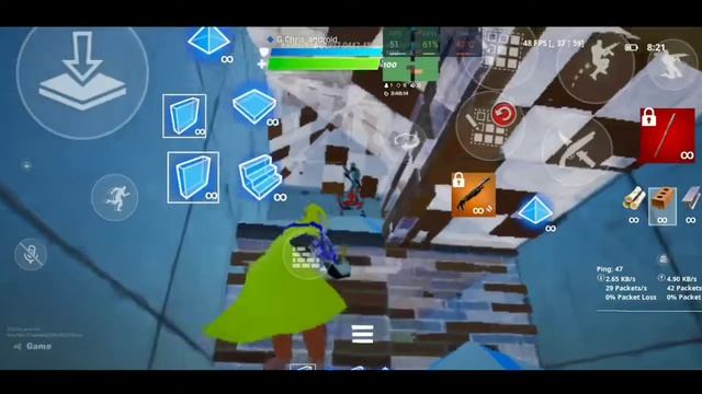 Starting To Grind Fortnite Mobile Creative . (60fps Fortnite android) смотреть онлайн